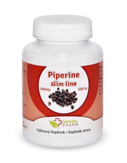 Obrázok Piperine slim line 10 mg tablety 200 ks