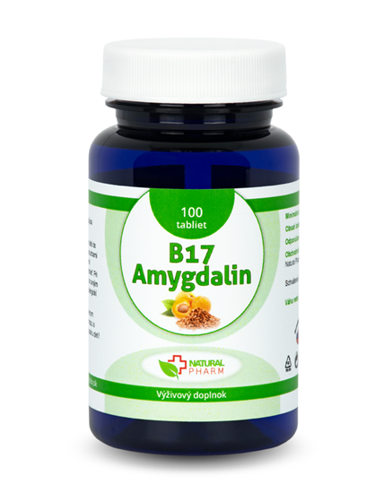 Obrázok Amygdalin B17 20 mg tablety 100 ks